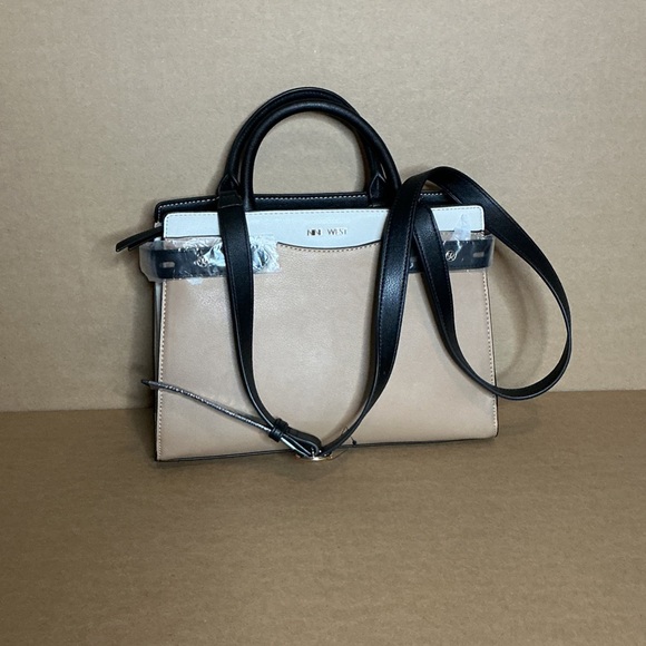 Nine West Beige and Black Satchel - Picture 10 of 10